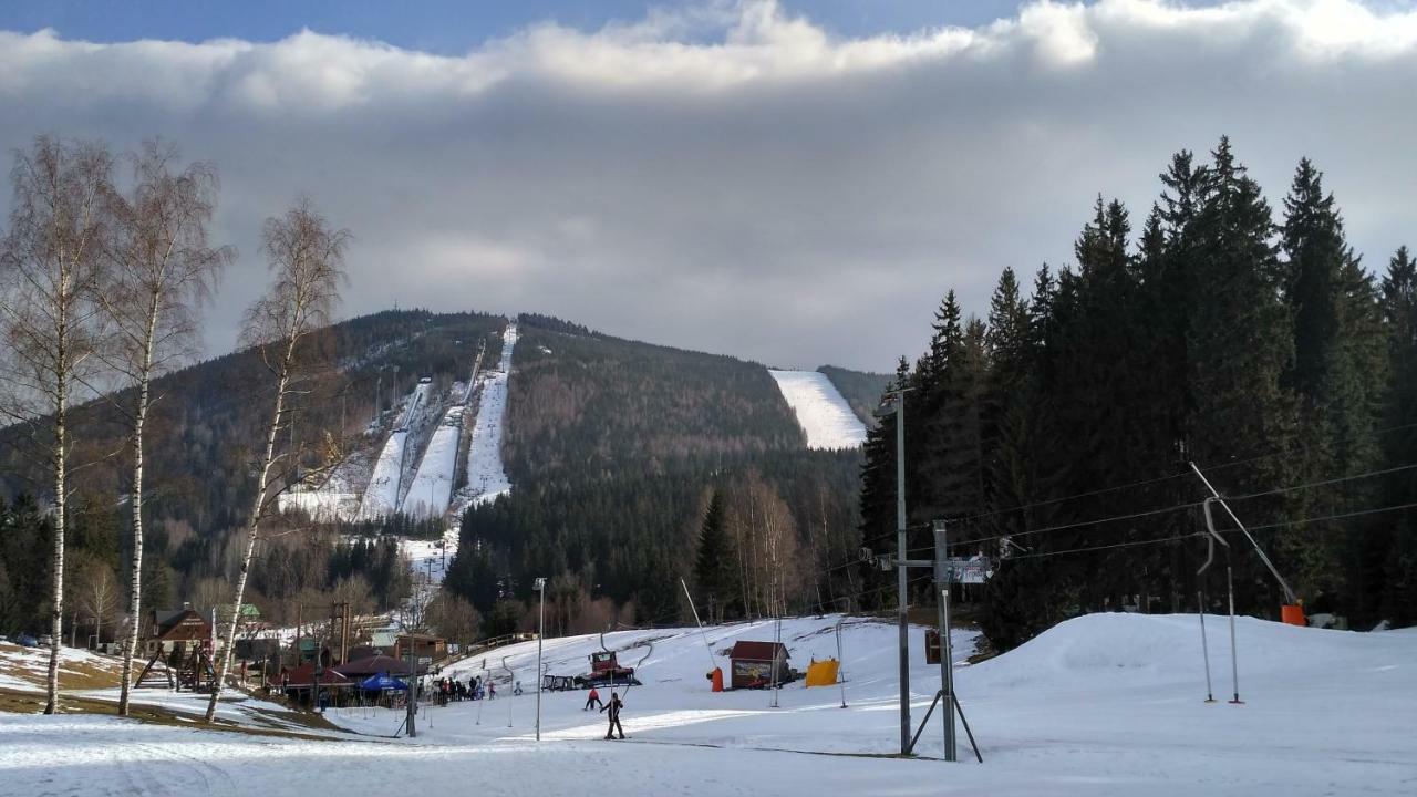 Harrachov Resident Apartments "Terrace & Chill" - High Speed Wifi, Smart Tv, Netflix, Disney Plus Buitenkant foto